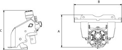 Mini Auger Drive Dimensions