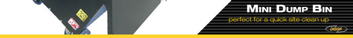 Mini Dump Bin Banner