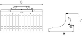 Mini Vibratory Roller Dimensions