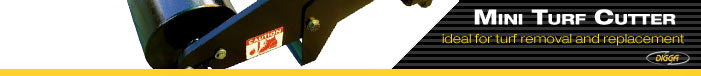 Mini Turf Cutter Banner