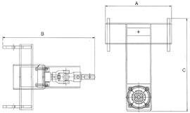 Mini Under Road Borer Dimensions