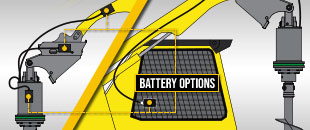 HALO has a 'no setup' battery option - Digga Australia