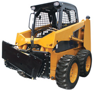Skid steer with tilt attach