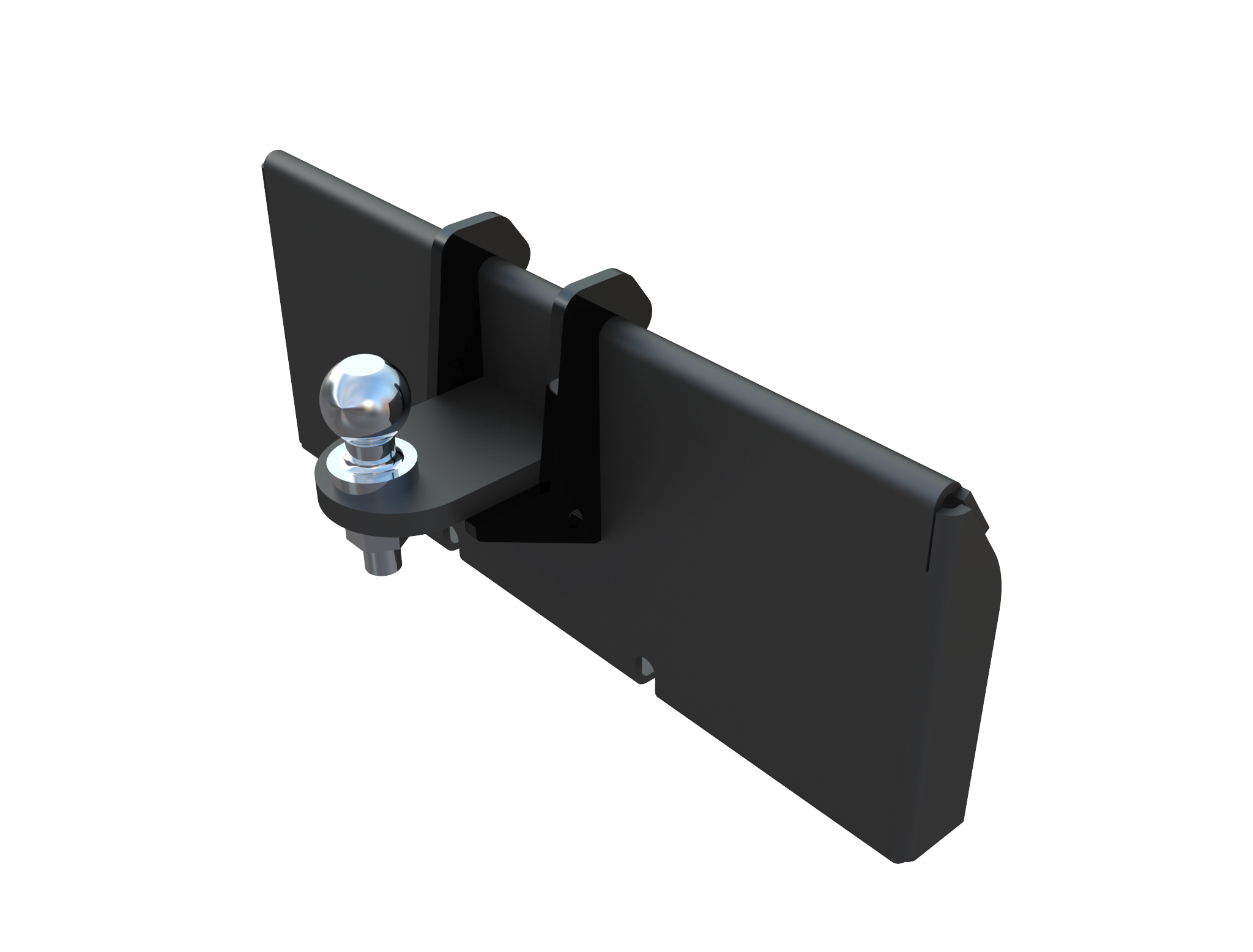 Mini shop trailer hitch