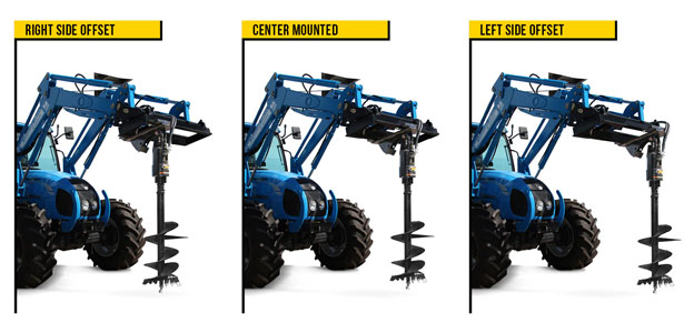 Slide frame options for tractors