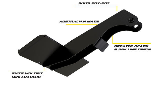 Digga's Boom Extension for mini loaders