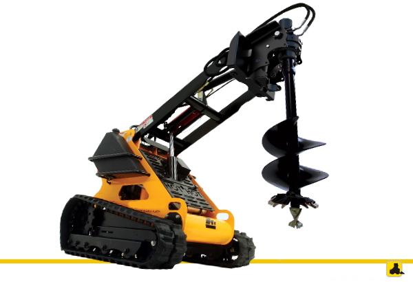 Mini shop hole digger
