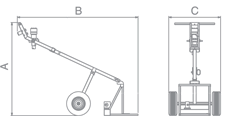 Cantilever post best sale hole digger
