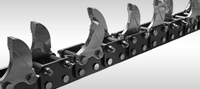 Trencher Chains - Diggatac for hard ground conditions - Digga Australia